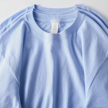 Men's Heavyweight 320g Pure Cotton Loose Fit Short Sleeve T-Shirt