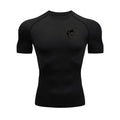 Men?s Compression Running T-Shirt Quick Dry Slim Fit Short Sleeve Gym Sportswear