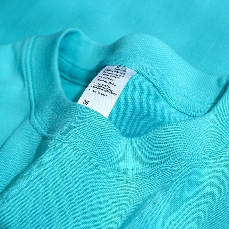 Men's Heavyweight 320g Pure Cotton Loose Fit Short Sleeve T-Shirt