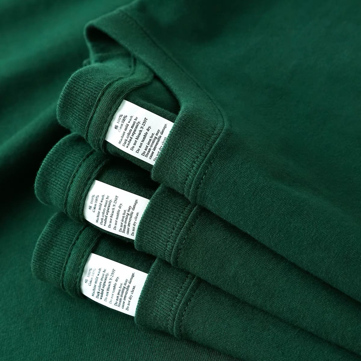 Men's Heavyweight 320g Pure Cotton Loose Fit Short Sleeve T-Shirt